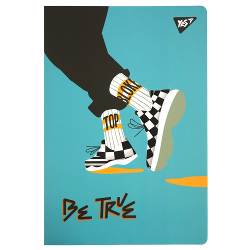 Тетрадь YES Be true А4 40 листов с высечкой клетка