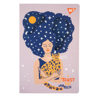Тетрадь YES Trust the universe А4 40 листов с высечкой линия