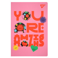 Зошит YES You are amazing A4 40 арк. з висічкою клітинка Зошит YES You are amazing A4 40 арк. з висічкою клітинка