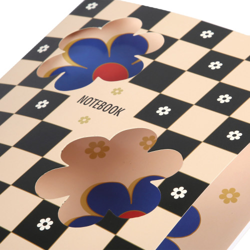 Тетрадь YES Flowers А4 40 листов с высечкой клетка Тетрадь YES Flowers А4 40 листов с высечкой клетка