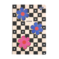 Тетрадь YES Flowers А4 40 листов с высечкой клетка Тетрадь YES Flowers А4 40 листов с высечкой клетка