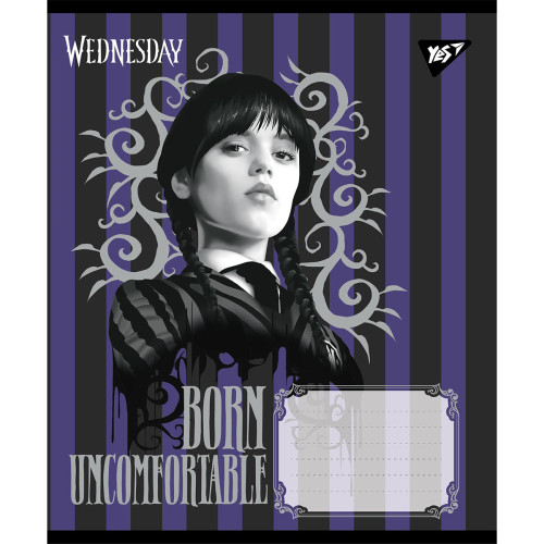 Тетрадь ученическая школьная Yes Wednesday Таинственные уроки А5 48 листов линия Тетрадь ученическая школьная Yes Wednesday Таинственные уроки А5 48 листов линия