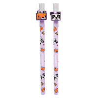 Ручка олійна Yes Minecraft Spring 0,7 мм синя Ручка олійна Yes Minecraft Spring 0,7 мм синя