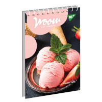 Тетрадь А7 80 Кл. Од. cпираль YES Ice Cream