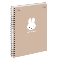 Тетрадь для записей Yes А4 80 листов клетка на спирали Miffy