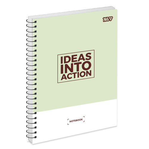 Тетрадь для записей Yes А4 80 листов клетка на спирали Stay cool today