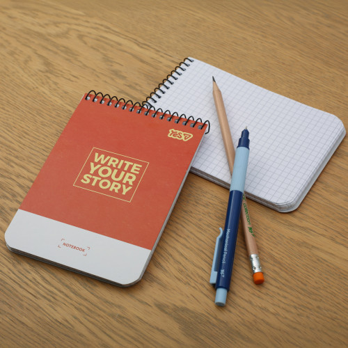 Тетрадь для записей Yes А6 80 листов клетка на спирали Stay cool today Тетрадь для записей Yes А6 80 листов клетка на спирали Stay cool today