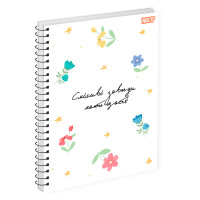 Тетрадь для записей Yes А4 80 листов клетка на спирали Гарний настрій