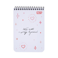 Тетрадь для записей Yes А6 80 листов клетка на спирали Гарний настрій