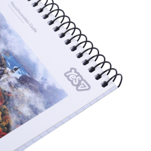 Тетрадь для записей Yes А6 80 листов клетка на спирали Travel Тетрадь для записей Yes А6 80 листов клетка на спирали Travel