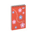 Тетрадь для записей Yes А6 80 листов клетка на спирали Smiley and Flowers