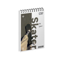 Зошит для записів Yes A6 80 арк. клітинка спіраль Skater