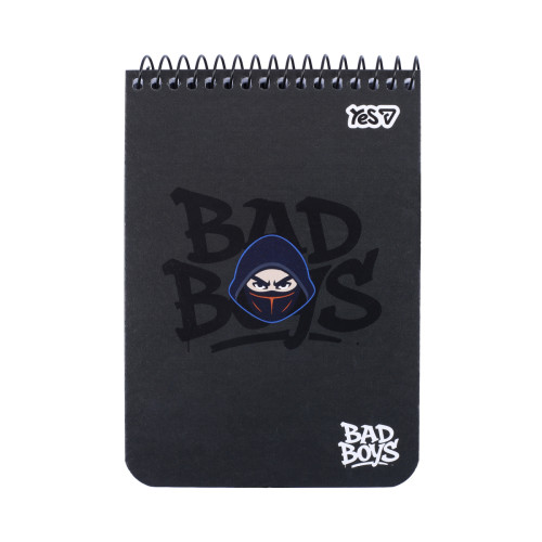 Зошит для записів Yes A6 80 арк. клітинка спіраль Street mode