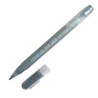 Ручка гелева срібло 1.0 мм P600-10, Languo