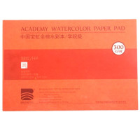 Блок акварельний Academy 100% бавовна 300г 260х180мм 20арк HP Baohong