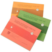 Блок акварельний Academy 100% бавовна 300г 210х150мм 20арк Rough Baohong