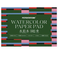 Альбом 100% бавовна для акварелі 13,5х19см 300г 20л HP, Potentate