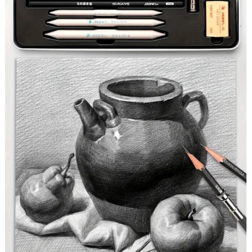 Набор графических материалов Sketch Painting 23 предмета, Maries Набор графических материалов Sketch Painting 23 предмета, Maries