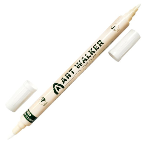 Маркер белый акриловый двухсторонний, AnYi Маркер белый акриловый двухсторонний, AnYi