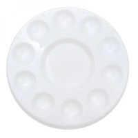 Палитра пластиковая художественная круглая D178мм, D.K.ArtCraft