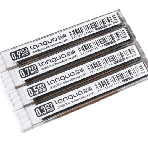 Набор грифелей 0.5мм 2B 20штук, Languo Набор грифелей 0.5мм 2B 20штук, Languo
