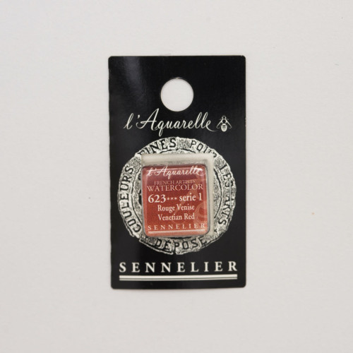 Акварельная краска Венецианский красный S1 (Venetian Red) Sennelier, полукювета