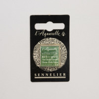 Акварельна фарба Оксид хрому зелений S3 (Chromium Oxide Green) Sennelier, напівкювета