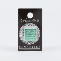 Акварельна фарба Віридіанова зелена S3 (Viridian Green) Sennelier, напівкювета