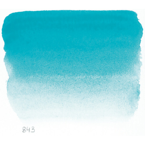 Акварельная краска Бирюзово-зеленый S4 (Turquoise Green) Sennelier, полукювета Акварельная краска Бирюзово-зеленый S4 (Turquoise Green) Sennelier, полукювета