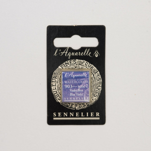 Акварельная краска Сине-фиолетовый S2 (Blue Violet) Sennelier, полукювета
