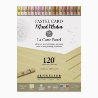 Блок пастельной бумаги Sennelier Pastel Card, 18×24 см, 12 листов, неаполитанский желтый Блок пастельной бумаги Sennelier Pastel Card, 18×24 см, 12 листов, неаполитанский желтый