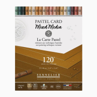 Блок пастельной бумаги Sennelier Pastel Card, 24×30 см, 12 листов, земляные оттенки Блок пастельной бумаги Sennelier Pastel Card, 24×30 см, 12 листов, земляные оттенки