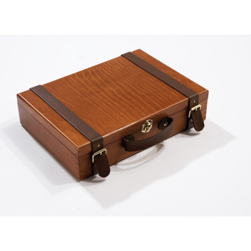 Набор масляных красок Sennelier, 15 по 21 мл + аксессуары в деревянной коробке Набор масляных красок Sennelier, 15 по 21 мл + аксессуары в деревянной коробке