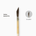 Кисть-лайнер белка натуральная Isabey 6715 №12, скошенная, для тонких линий, короткая ручка