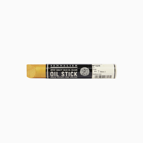 Краска масляная в форме пастели Золотой S2 (Gold) Sennelier Oil Stick, 38 мл