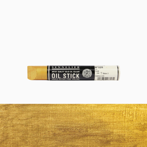Фарба олійна у формі пастелі Золотий S2 (Gold) Sennelier Oil Stick, 38 мл Фарба олійна у формі пастелі Золотий S2 (Gold) Sennelier Oil Stick, 38 мл