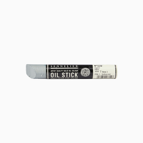 Краска масляная в форме пастели Серебряный S2 (Silver) Sennelier Oil Stick, 38 мл Краска масляная в форме пастели Серебряный S2 (Silver) Sennelier Oil Stick, 38 мл