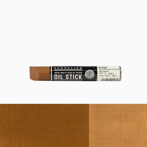 Фарба олійна у формі пастелі Сієна натуральна S1 (Raw sienna) Sennelier Oil Stick, 38 мл Фарба олійна у формі пастелі Сієна натуральна S1 (Raw sienna) Sennelier Oil Stick, 38 мл