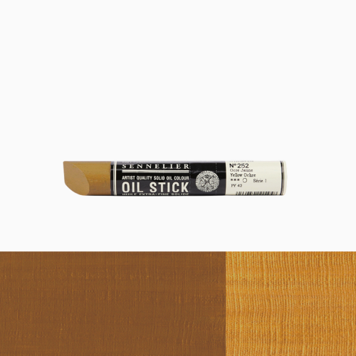 Фарба олійна у формі пастелі Жовта охра S1 (Yellow ochre) Sennelier Oil Stick, 38 мл Фарба олійна у формі пастелі Жовта охра S1 (Yellow ochre) Sennelier Oil Stick, 38 мл