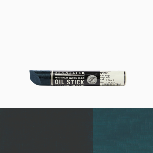 Фарба олійна у формі пастелі Індиго синій S2 (Indigo blue) Sennelier Oil Stick, 38 мл Фарба олійна у формі пастелі Індиго синій S2 (Indigo blue) Sennelier Oil Stick, 38 мл