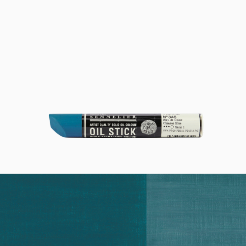Фарба олійна у формі пастелі Китайський блакитний S1 (Chinese Blue) Sennelier Oil Stick, 38 мл Фарба олійна у формі пастелі Китайський блакитний S1 (Chinese Blue) Sennelier Oil Stick, 38 мл