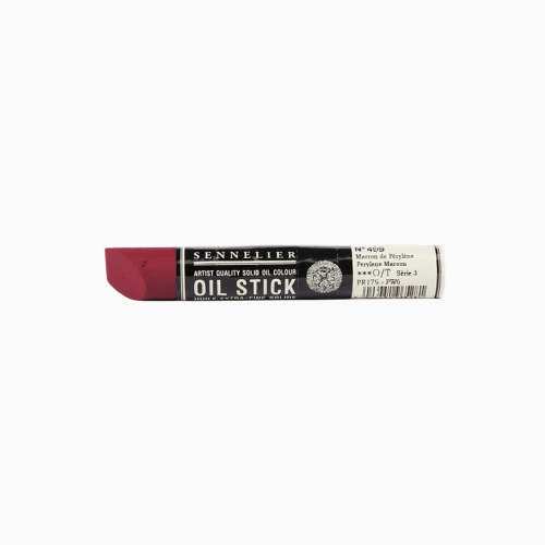 Краска масляная в форме пастели Периленовый бордовый S3 (Perylene Maroon) Sennelier Oil Stick, 38 мл Краска масляная в форме пастели Периленовый бордовый S3 (Perylene Maroon) Sennelier Oil Stick, 38 мл