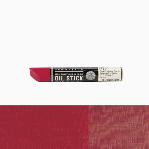 Фарба олійна у формі пастелі Фіолетовий червоний кадмій S3 (Purple cadmium red) Sennelier Oil Stick, 38 мл Фарба олійна у формі пастелі Фіолетовий червоний кадмій S3 (Purple cadmium red) Sennelier Oil Stick, 38 мл