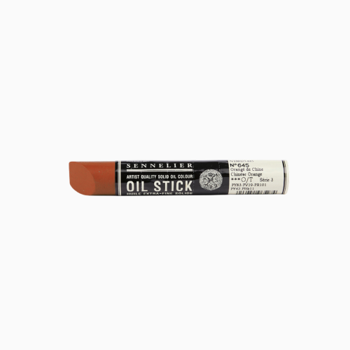 Краска масляная в форме пастели Китайский оранжевый S3 (Chinese Orange) Sennelier Oil Stick, 38 мл Краска масляная в форме пастели Китайский оранжевый S3 (Chinese Orange) Sennelier Oil Stick, 38 мл