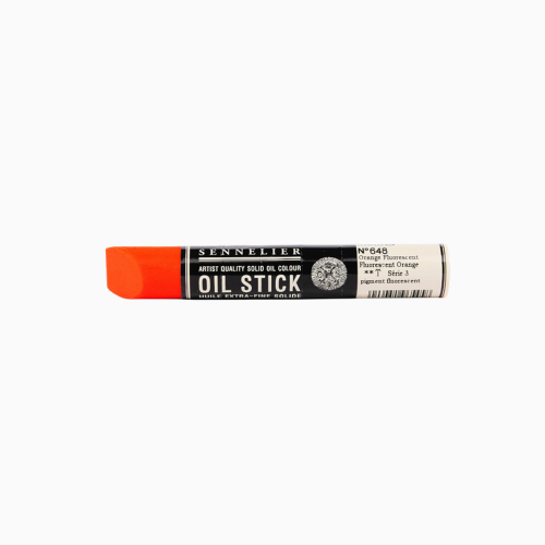 Краска масляная в форме пастели Неоновый оранжевый S3 (Neon Orange) Sennelier Oil Stick, 38 мл Краска масляная в форме пастели Неоновый оранжевый S3 (Neon Orange) Sennelier Oil Stick, 38 мл
