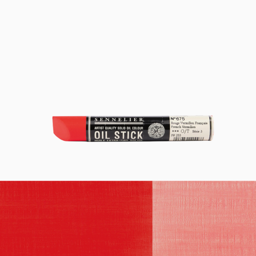 Фарба олійна у формі пастелі Французький верміліон S3 (French vermilion) Sennelier Oil Stick, 38 мл Фарба олійна у формі пастелі Французький верміліон S3 (French vermilion) Sennelier Oil Stick, 38 мл
