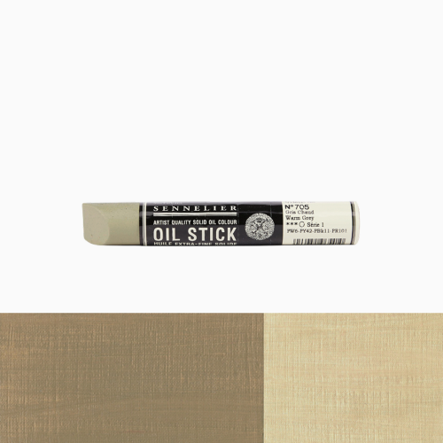 Фарба олійна у формі пастелі Теплий сірий S1 (Warm Grey) Sennelier Oil Stick, 38 мл Фарба олійна у формі пастелі Теплий сірий S1 (Warm Grey) Sennelier Oil Stick, 38 мл