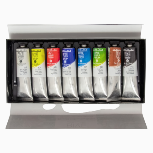 Набір олійних фарб Rive Gauche, 10×21 мл, картон Набір олійних фарб Rive Gauche, 10×21 мл, картон