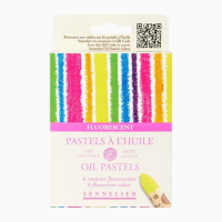 Набор масляной пастели Sennelier Fluorescent, 6 цветов, картон Набор масляной пастели Sennelier Fluorescent, 6 цветов, картон