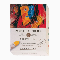Набор масляной пастели Sennelier Seascape, 6 цветов, картон
